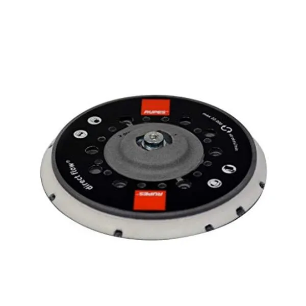 RUPES Skorpio III slim backing pad, Ø 150mm/6, hook and loop multi-hole vacuum compatible, M8 bolt included