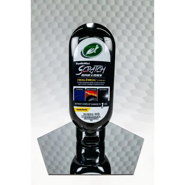 Turtle Wax 50935 Scratch Repair and Renew, Removes Fine Surface Scratches, Swirls, Paint Transfer, for Vehicles Including Cars, Trucks and Motorcycles, Safe for All Paint Colors, 7 oz
