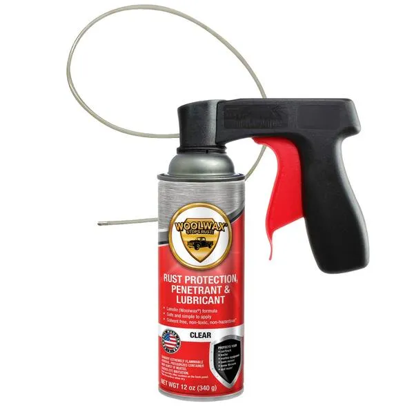 woolwax 6 Spray Can Undercoating Kit. Straw (Clear)