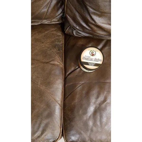 HOWARD Premium Leather Salve: Rejuvenates, Penetrates, Preserves, Protects, & Revives Dried-Out Smooth Leather. Natural Salve, No Greasy or Sticky residue. Ideal for Leather, Couches, Shoes, & More