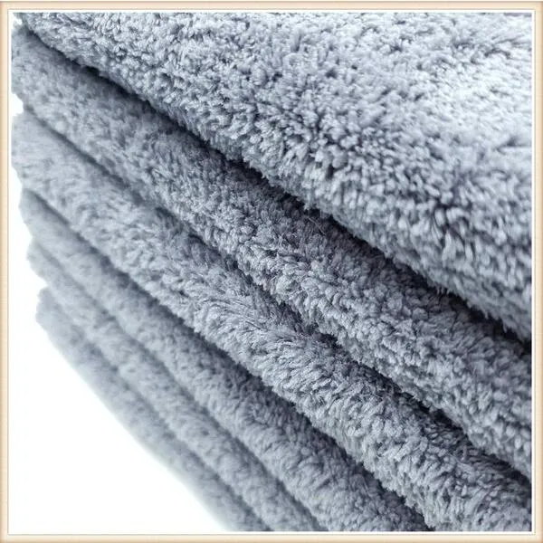Kingsheep Edgeless Microfiber Towel Car Drying Wash Buffing 6Pack 16