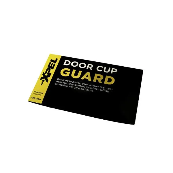 XPEL 2 Pre-Cut Door Cup Guards, Protection Against Chips, Scratches and Damage, Clear Paint Protection Film