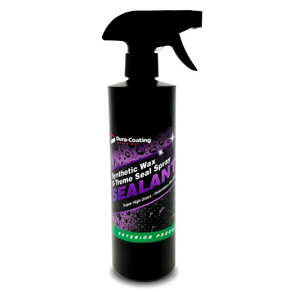 DURA-COATING TECHNOLOGY, X-Treme Seal Spray Sealant - Liquid Wet Spray Wax with Sealant, Spray On Wax for Cars, Car Wax Spray, Spray Wax for Car Detailing, 16oz Spray Bottle - Made in the USA