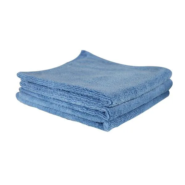 Chemical Guys MICBLUE03 Workhorse Professional Microfiber Towel, Blue (Safe for Car Wash, Home Cleaning & Pet Drying Cloths) 16