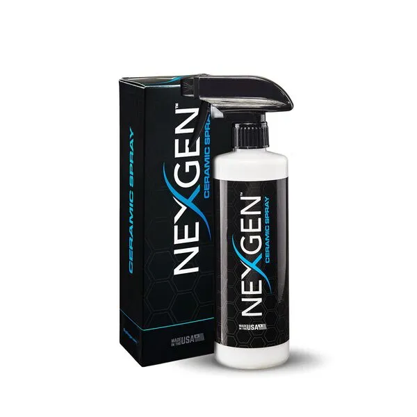 Nexgen Ceramic Spray Silicon Dioxide — Easy to Apply, Ceramic Coating Spray for Cars — Professional-Grade Protective Sealant Polish for Cars, RVs, Motorcycles, Boats, and ATVs — 16oz