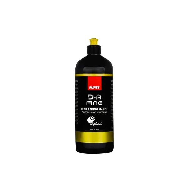 RUPES Fine Compound for Polish & Swirl Remover, Dual Action Buffing Compound Liquid, for Car Detailing & Removing Scratches, High Performance Cleaning Supplies (1000ml/33.8oz, Single Bottle)