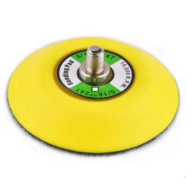 SHININGEYES 3-Inch Dual-Action Hook & Loop Fastener Flexible Backing Plate, 3