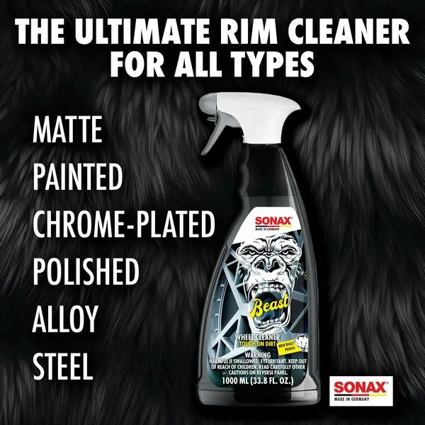 Sonax The Beast Wheel Cleaner, 1000ml, Clear