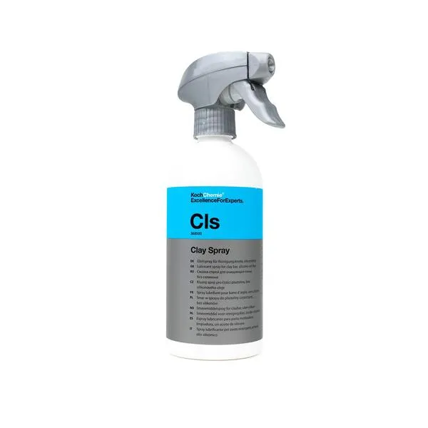 KOCHCHEMIE Clay Spray - Lubricant Spray for Clay Bar or Clay Towel Decontamination; Silicone-Oil-Free; Specialized Formula Helps Preserve Longevity; Mild & Low-Residue (500 milliliters)