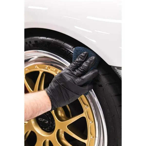 The Rag Company - Premium Grade Microfiber Detailing Applicator Sponges - Versatile Detailing Tool, Extra Absorbent, Able to Withstand Numerous Uses, 3in x 5in, Black (6-Pack)