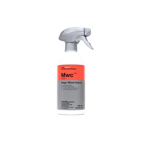 KOCHCHEMIE Magic Wheel Cleaner - Powerful Rim and Rim Well Cleaner; Acid Free, Dissolves Iron Particles Using Visible Red Discoloration, Excellent Adhesion and Viscosity (500 milliliters)