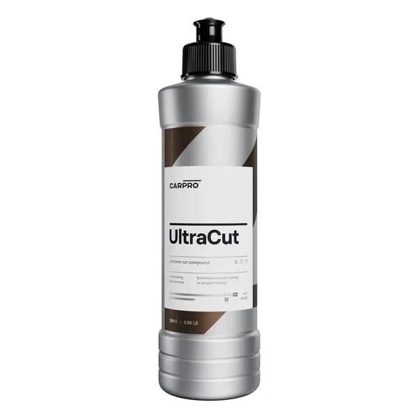 CARPRO UltraCut - 250ml - Extreme Cut Compound, Low Dusting, Minimal Hazing, for Rotary or DA Polishing with Long Work Time