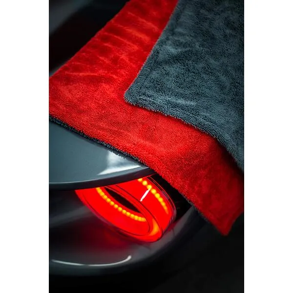 [Dreadnought XL] Microfiber Car-Drying Towel, Superior Absorbency for Drying Cars, Trucks, and SUVs, Double-Twist Pile, One-Pass Vehicle-Drying Towel (20\