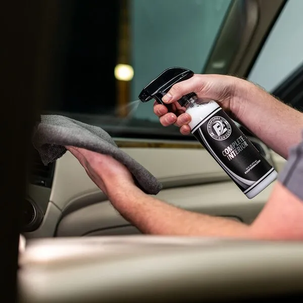 ExoForma Complete Interior - Multipurpose Car Interior Cleaner & Protectant From UV - Car Interior Cleaning Supplies - Matte Finish & Fresh Linen Scent