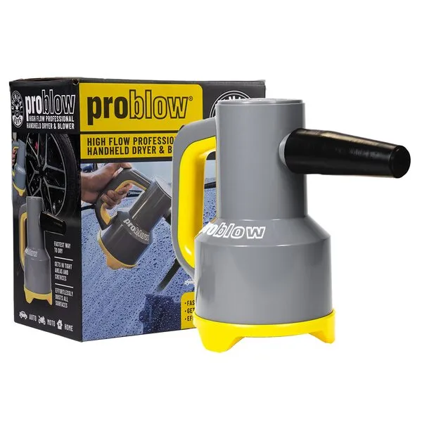 Chemical Guys EQP403 ProBlow High Flow Professional Hand Held Dryer & Blower (Car Wash Dryer) for Cars, Trucks, SUVs, RVs, Yard, Garage, Home, Work and More