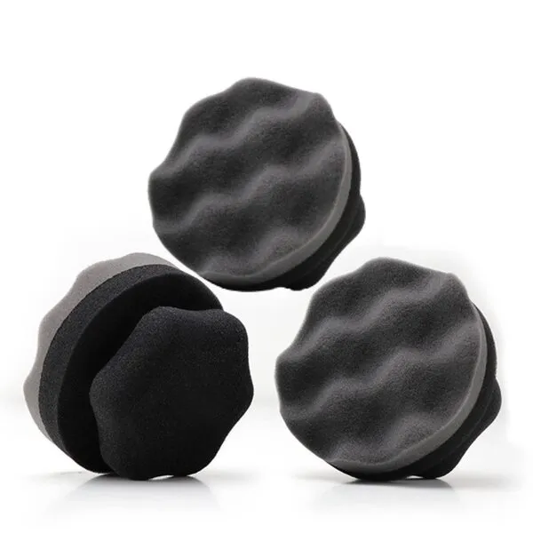 Cedar Industry Tire Shine Applicator – Long Lasting Tire Applicator Car Cleaning Foam, Perfect Auto Wheel Detailing Tire Dressing Applicator Sponge for Applying Tire Shine (Pack of 3)