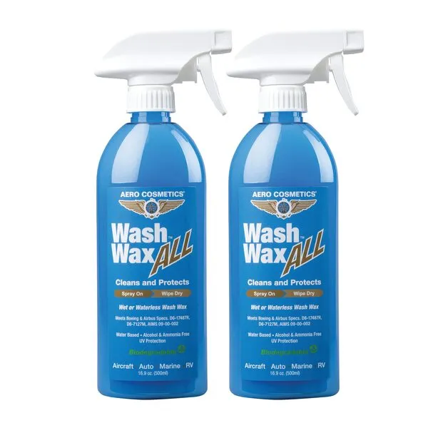 Aero Cosmetics Wet or Waterless Car Wash Wax (16 fl. oz)