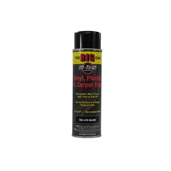 HI-TECH Big Can Vinyl, Plastic, Fabric and Carpet Spray Dye, 15oz