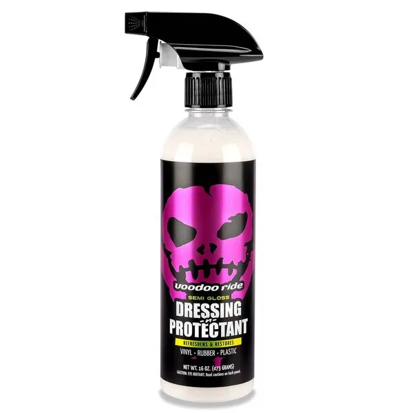 Voodoo Ride ® VR-1006 Dressing-N-Protectant White New Car Scent Restores Viny Plastic and Rubber