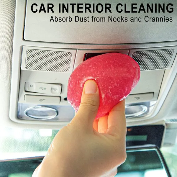 TICARVE 2Pack Cleaning Gel Car Putty Car Clean Putty Gel Auto Tools Car Interior Cleaner Car Cleaner Car Cleaning Slime Car Assecories Keyboard Cleaner Rose (320g/11.2oz)