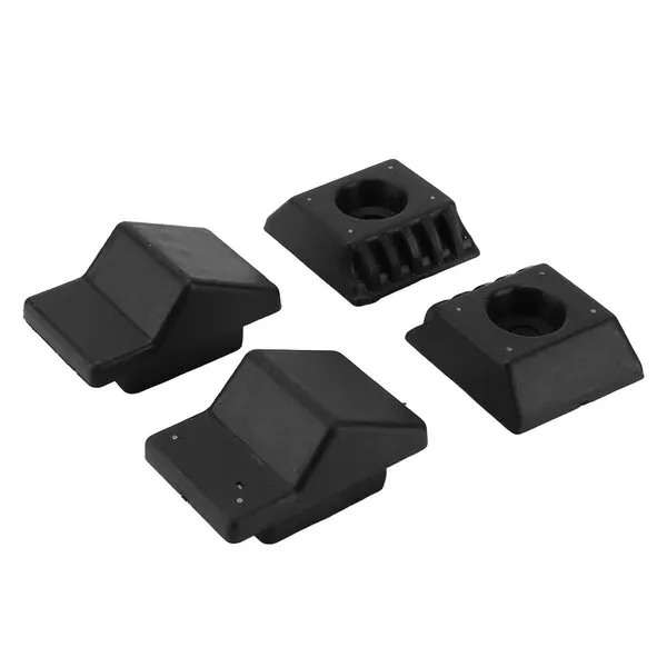 Aramox Trunk Stop Buffer, 4pcs Tailgate Stop Buffer Rubber Replacement for W124 A124 C124 S124, OE: A1247580044, A1247580144, 1247580044, 1247580144