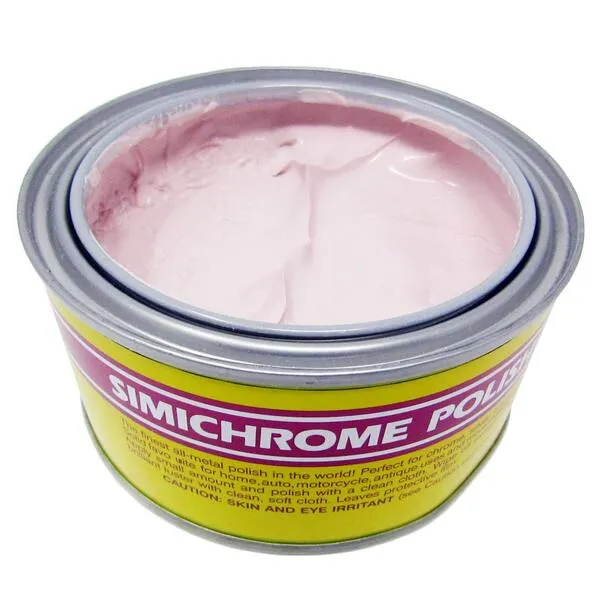 Rosenthal Collection Simichrome all Metal Polish Can with Polishing Cloth Chrome and Metal polishing 250g (1 250g can with 1 cloth)