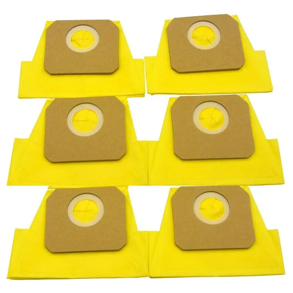 KENSHIRE 6 pack car filter bag compatible for Honda Odyssey car vacuum bags part 2940380 & 84909-TK8-A01 with built in car vacuum cleaner replacement for Honda vacuum bags