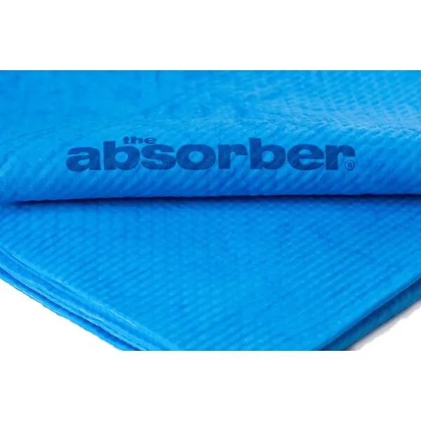 CleanTools The Absorber XL Synthetic Premium Drying Chamois Cloth for Car: Super Absorbent, Scratch-Free and Washable | 29-Inch x 18-Inch, Blue, X-Large (PN: 34944-34942)