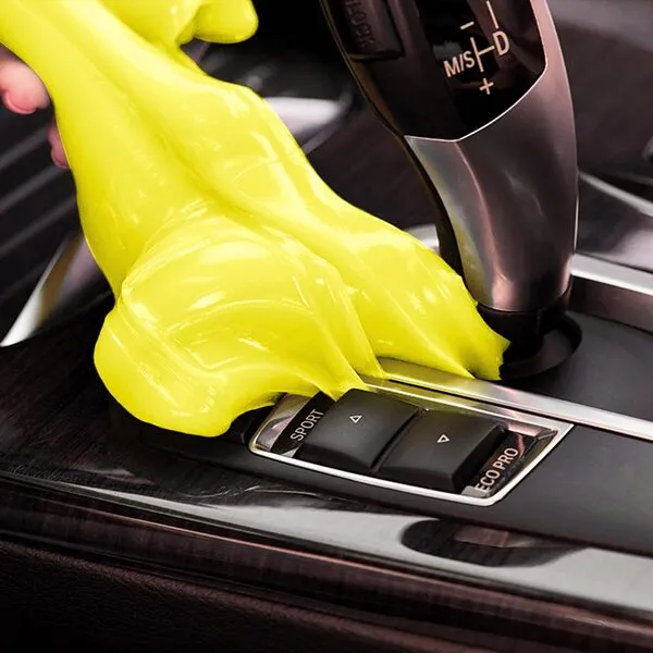 PULIDIKI Car Cleaning Gel for Car Detailing Kit Car Cleaning Putty Gel Car Cleaning Kit Car Slime for Cleaning Car Interior Cleaner Car Cleaning Supplies Car Accessories Keyboard Cleaner Yellow