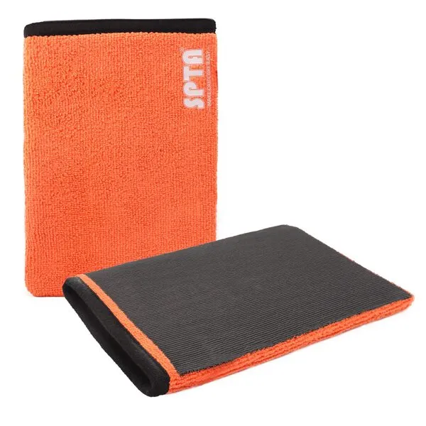 Clay Mitt, 1Pc Fine Grade Clay Bar Wash Mitt, Clay Bar Wash Mitt Clay Eraser Mitt for Car Detailing, Auto Detailing Clay Bar Glove Quickly Removes Debris from Your Paint, Glass, Wheels, & More-CHMLG02