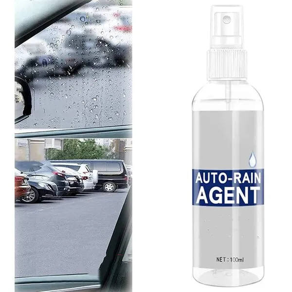 Car Glass Waterproof Coating Agent, Car Glass Anti-Fog Rainproof Agent, Anti Fog Spray Auto Glass, Car Glass Waterproof Coating Agent, for Windows, Windshields, Mirrors, Shower Doors (Rainproof Agent)