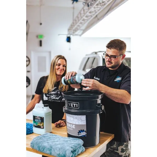 P & S PROFESSIONAL DETAIL PRODUCTS - Absolute Rinseless Wash - Premium Soap Alternative; Emulsify Dirt; Softens Water; Safe on Paint, Coatings, Wraps, PPF (1 Quart)