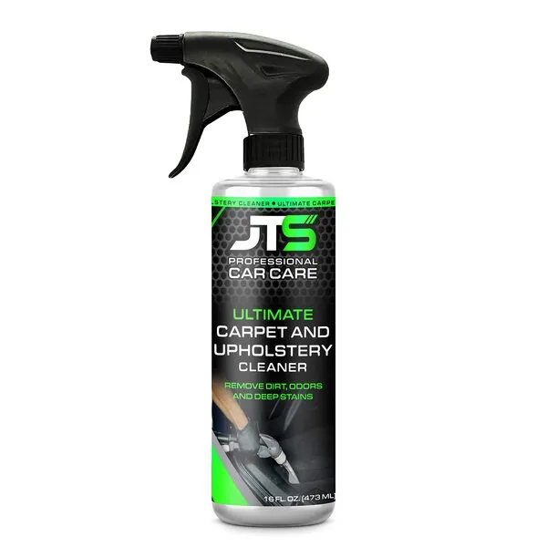 Carpet & Upholstery Cleaner - Powerful Car Carpet Cleaner For Auto Detailing | Cloth, Fabric Car Interior Solution | Stain Remover Shampoo For Car Seat, Floor Mats & More (16 Fl Oz)
