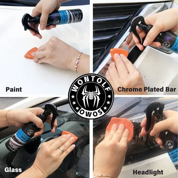 Wontolf Car Clay Bar 4 Pack 100g Premium Grade Clay Bars Auto Detailing Magic Clay Bar Kit Cleaner Car Detailing Kit with Washing and Adsorption Capacity for Car Detailing Car Wash Clean