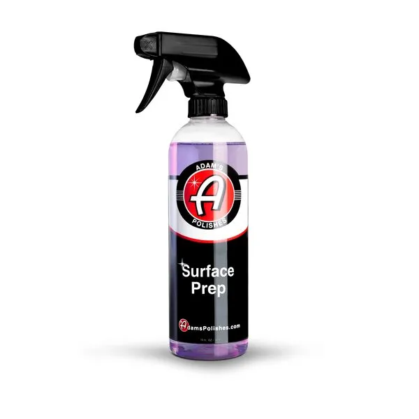 Adam's Polishes Surface Prep (16oz) - A Surface Cleanser Spray for Auto Paint Prep to Apply Any Ceramic Coating, Car Wax, or Spray Sealant | Use After Clay Bar, Car Wash & Orbital Polisher Treatment
