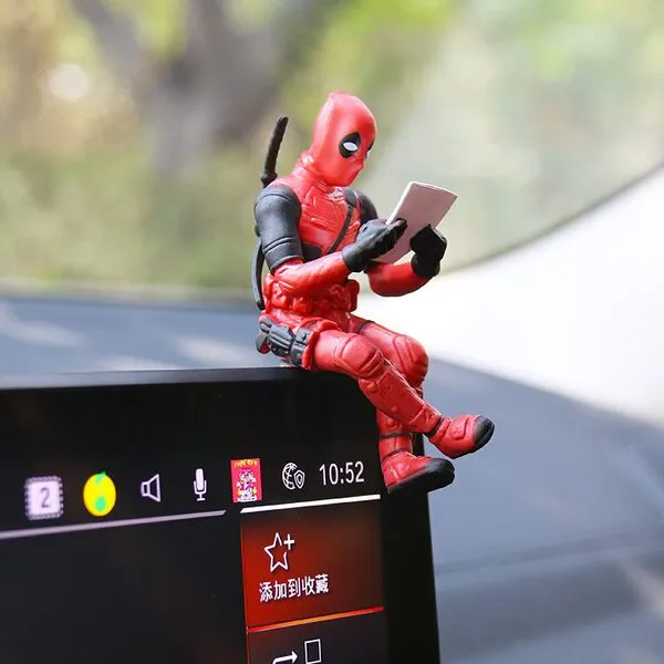 ITUBLE Car Dashboard Decorations Funny Mini Figures Anime Car Accessories Interior for Men Women Car Dash Board Decor Home Office Desk Charm Christmas Ornaments Auto Motorcycle Truck Decoration