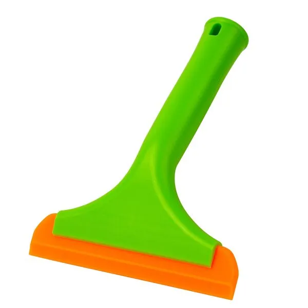 Squeegee for Shower Glass Door Mini Silicone Window Cleaner Squeegee All-Purpose Heavy-Duty Car Squeegee for Drying Windshield, Window, Mirror,Title Wall 5.9in Blade and Non-slip Handle