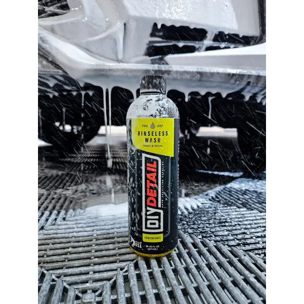 diy detail Rinseless Wash (16oz) | Soap Alternative for a Spotless Shine | Eco-Friendly Waterless Car Cleaning Solution with Advanced Formula