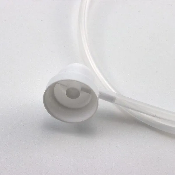 2 Pcs 2XAerosol Nozzle w/ 19.69in. 360 Degrees Extension Hose for Male Stem Spray Cans Fluid Auto Car Nozzle Film 4.5mm Extension H3C9