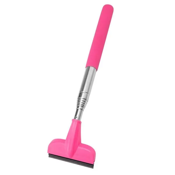 Car Window Mini Squeegee, Portable Tiny Car Side Mirror Squeegee Retractable Car Windshield Wiper to 39.5 in Windshield Squeegee for Car Windows Universal Car Cleaner Tool Accessories