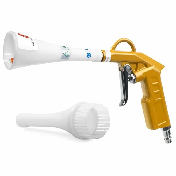 Lodintech Air Blow Gun Car Detailing Interior Car Cleaning Gun Car Dryer Air Blower for Car Detailing Air Gun Car Dust Cleaner Air Compressor Blower Gun with Nozzle and Auto Detailing Dusting Brush