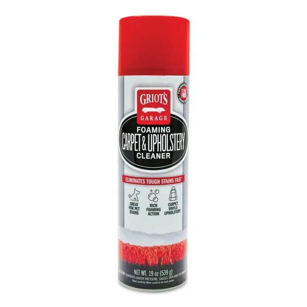 Griot\'s Garage 11298 Foaming Carpet & Upholstery Cleaner 19oz