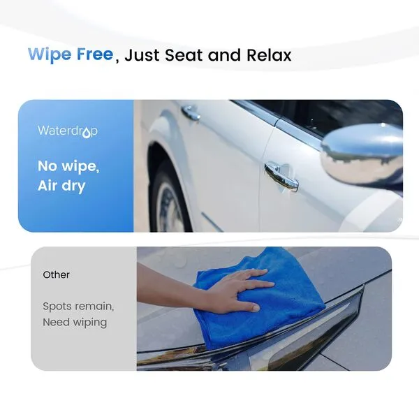 Waterdrop Spotless Car Wash System with Resin, Deionized Water System, Spot Free, Works for All Vehicles, RV, Motorcycles, Windows, Boats, Planes and More, No Towel Drying.