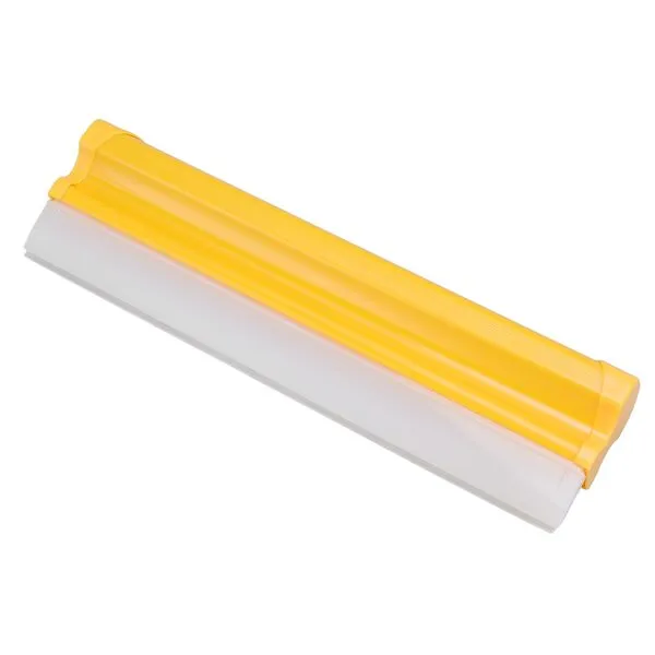 Watris Veiyi 11.7in Wiper Blade Squeegee, Silicone Quick Dry Water Blade Squeegee, Antislip Automotive Shower Squeegee for Car Glass and Shower Kitchen Window (Double Row)