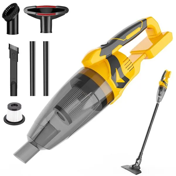 Nubrom 200W Cordless Handheld Vacuum for DEWALT 20V Max Battery, Portable Vacuum for Pet Hair Wood Floor Carpet Sofa Car Cleaning(Battery Not Included)