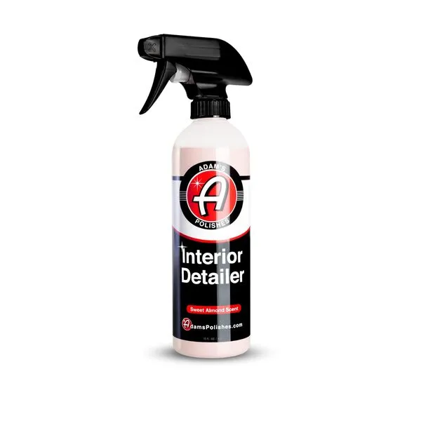 Adam\'s Polishes Interior Detailer 16 fl. oz (Sweet Almond) - Total Car Interior Cleaner, Protectant & Dressing | All Purpose Cleaner & Leather Conditioner | Vinyl, Dashboard, Screen, Seat Cleaner