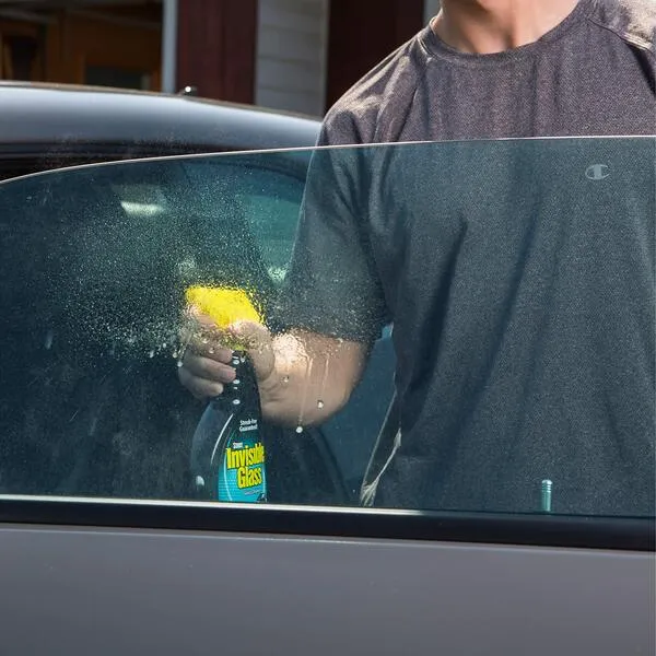 Invisible Glass 92163 16-Ounce Premium Glass Cleaner and Window Spray for Auto and Home Streak-Free Shine on Windows, Windshields, and Mirrors Residue and Ammonia Free and Tint Safe, Pack of 1