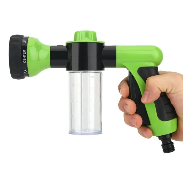 Gavigain High Pressure Spray Car Wash Foam Water Guns Cleaning Tool Washer (Green)