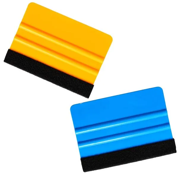 2 Pcs Squeegee for Vinyl Plastic Squeegee Window Tint Squeegee Soft Vinyl Wrap Tools Tint Squeegee for Window Tint Car Vinyl Wrap Decal Sticker Installation Wallpaper