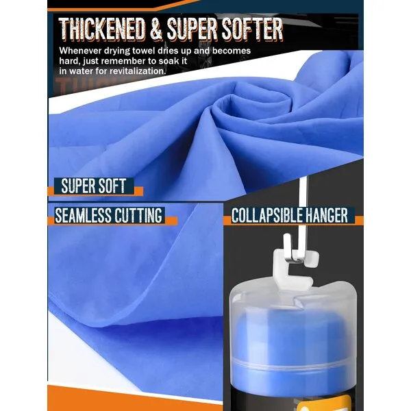 Premium Shammy Towel for Car, Super Absorbent 26